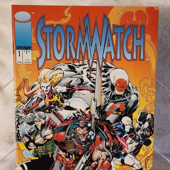 Stormwatch #1 (1993) Image Comics, Vol 1, Jim Lee, NM - Picture 1 of 14